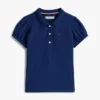 Stretchpolo med puffärmar för barn