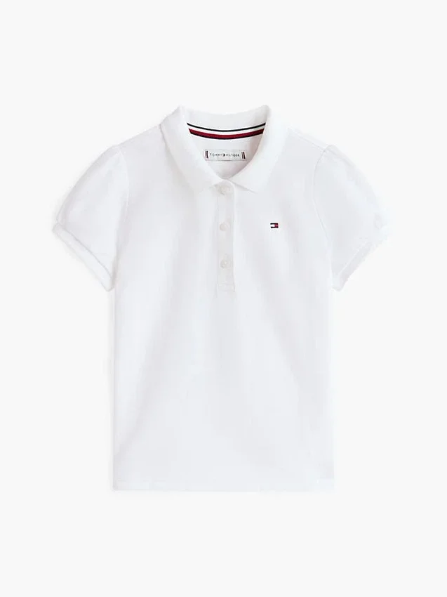 Stretchpolo med puffärmar för barn Stretchpolo med puffärmar för barn