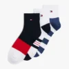 Stripe Mix Sport Quarter-Top Strumpor 3-pack Stripe Mix Sport Quarter-Top Strumpor 3-pack