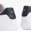 Striped Leather Cupsole Sneaker