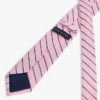 Striped Linen-Silk Blend Slipar Striped Linen-Silk Blend Slipar