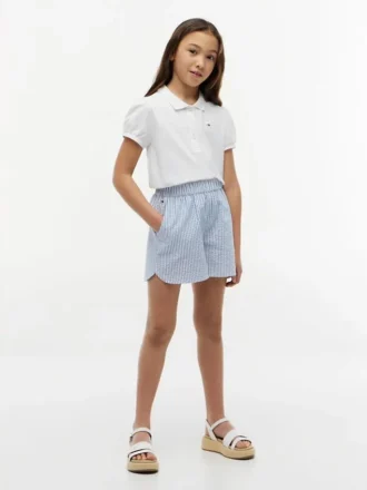 Striped Seersucker-shorts för barn