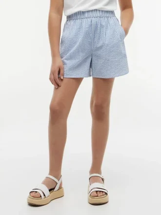 Striped Seersucker-shorts för barn