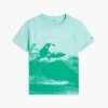 Surf-T-shirt med logotyp för barn Surf-T-shirt med logotyp för barn