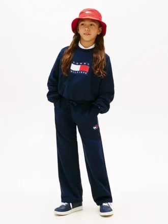 Sweatpants för barn med vågigt flaggmärke