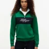 Sweatshirt med borstad insida och kvartslång dragkedja Sweatshirt med borstad insida och kvartslång dragkedja