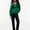 Sweatshirt med borstad insida och kvartslång dragkedja Sweatshirt med borstad insida och kvartslång dragkedja