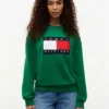 Sweatshirt med flagglogo