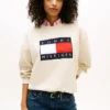 Sweatshirt med flagglogo