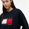 Sweatshirt med flagglogo