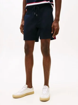 Sweatshorts med flagglogo
