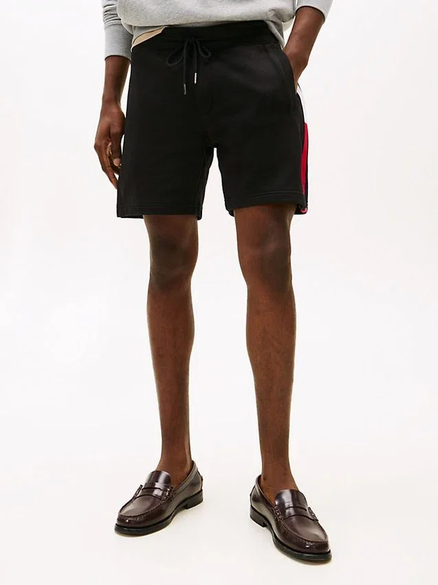 Sweatshorts med flagglogo Sweatshorts med flagglogo