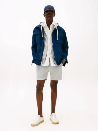 Sweatshorts med flagglogo