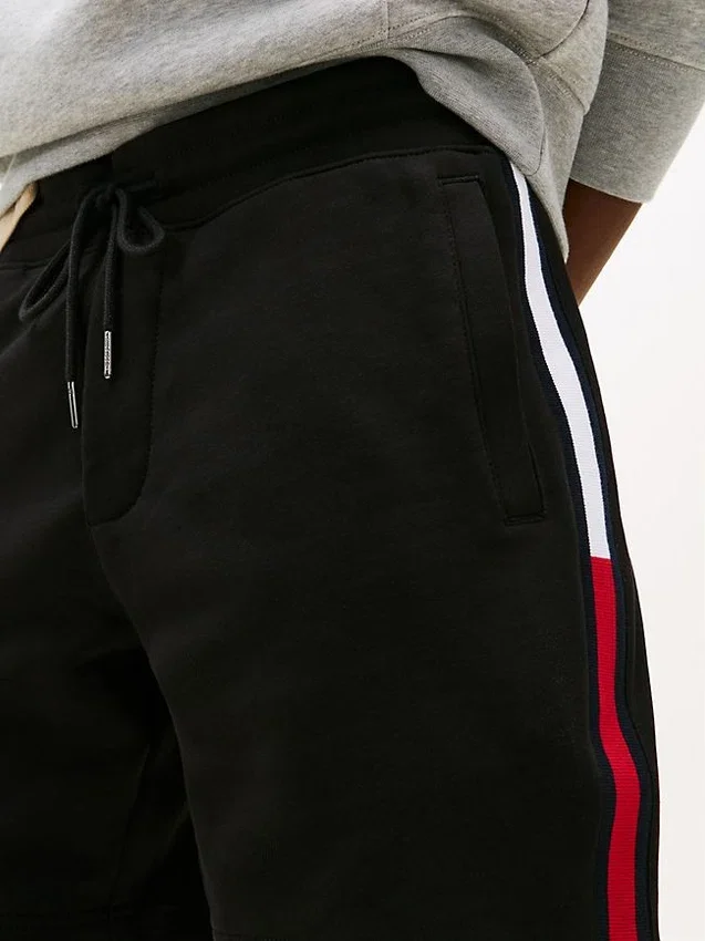 Sweatshorts med flagglogo Sweatshorts med flagglogo