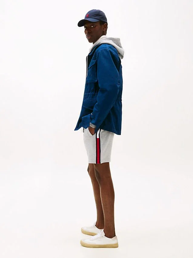 Sweatshorts med flagglogo Sweatshorts med flagglogo