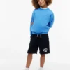 Sweatshorts med logotyp för barn