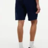 Sweatshorts med vågigt flaggmönster i normal passform