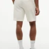 Sweatshorts med vågigt flaggmönster i normal passform