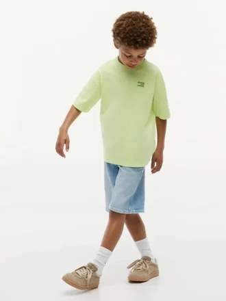 T-shirt för barn med ton-i-ton-flagga