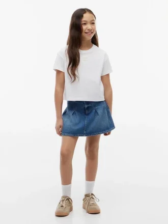 T-shirt för barn med ton-i-ton-flagga