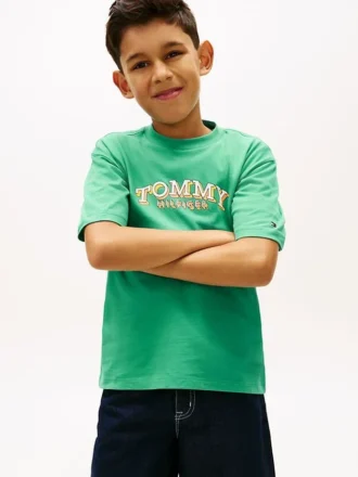 T-shirt med 3D-logotyp för barn