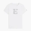 T-shirt med blommigt H-logo T-shirt med blommigt H-logo