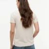 T-shirt med broderat flaggmönster T-shirt med broderat flaggmönster