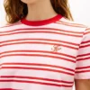 T-shirt med broderat monogram T-shirt med broderat monogram