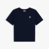 T-shirt med broderat monogram