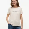 T-shirt med broderat Tommy-logo