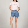 T-shirt med broderat Tommy-logo
