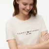 T-shirt med broderat Tommy-logo