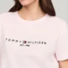 T-shirt med broderat Tommy-logo