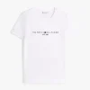 T-shirt med broderat Tommy-logo T-shirt med broderat Tommy-logo
