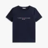 T-shirt med broderat Tommy-logo