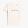 T-shirt med broderat Tommy-logo