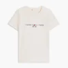 T-shirt med broderat Tommy-logo