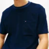 T-shirt med ficka i frotté T-shirt med ficka i frotté
