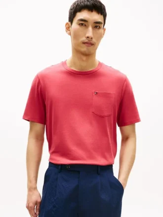 T-shirt med fickor för vardagsbruk