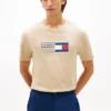 T-shirt med flagglogotyp T-shirt med flagglogotyp