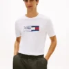 T-shirt med flagglogotyp T-shirt med flagglogotyp