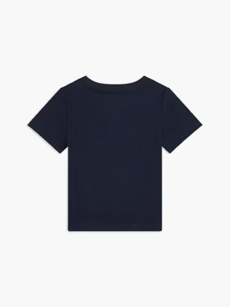 T-shirt med flagglogotyp för babyer