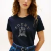 T-shirt med fyrlogotyp