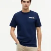 T-shirt med grafiskt tryck av en ökenpalm på ryggen T-shirt med grafiskt tryck av en ökenpalm på ryggen
