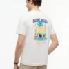 T-shirt med grafiskt tryck av en ökenpalm på ryggen T-shirt med grafiskt tryck av en ökenpalm på ryggen