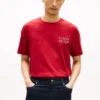 T-shirt med grafiskt tryck på ryggen i slub-bomull T-shirt med grafiskt tryck på ryggen i slub-bomull