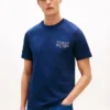 T-shirt med grafiskt tryck på ryggen i slub-bomull T-shirt med grafiskt tryck på ryggen i slub-bomull