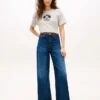 T-shirt med Hilfiger Crest-logotyp