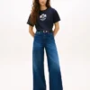 T-shirt med Hilfiger Crest-logotyp