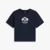 T-shirt med Hilfiger Crest-logotyp